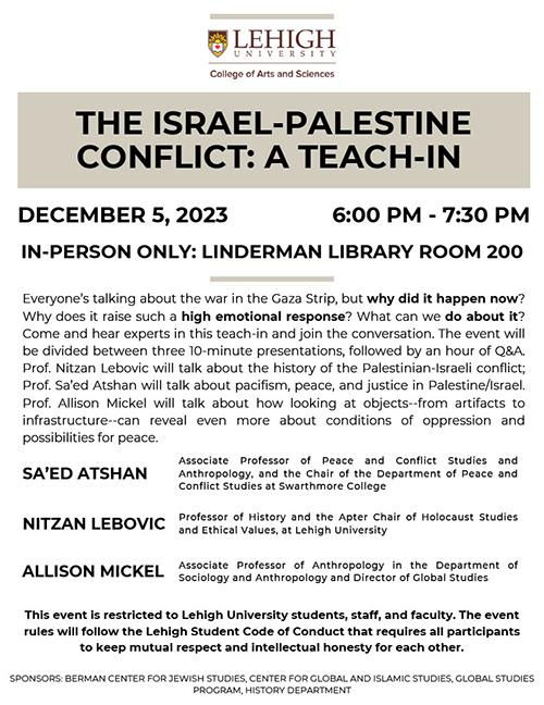 israel_palestine_conflict_teach_in flier