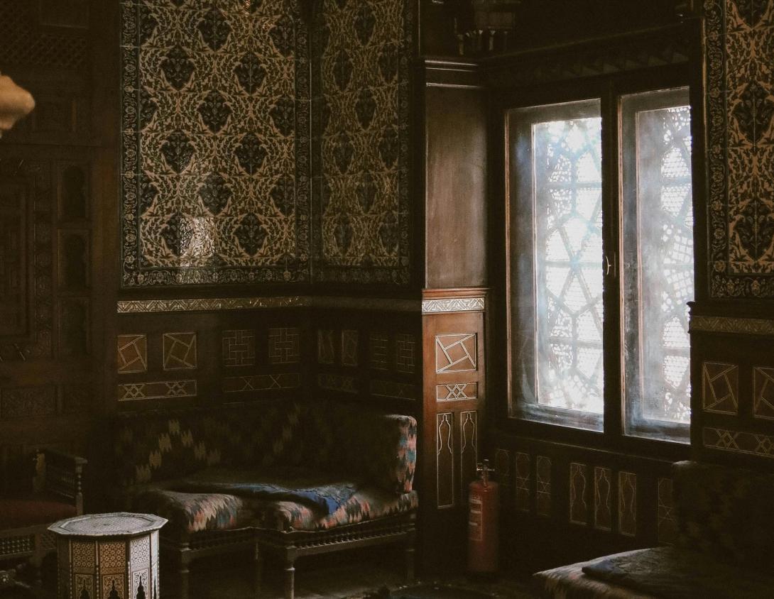 Ottoman Home interior with a window