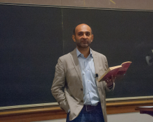Mohsin Hamid leads a discussion about his works of literature and the themes of Globalism - Lehigh University